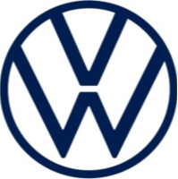 Volkswagen logo 200px height